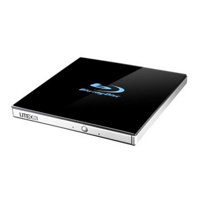 Привод Blu-Ray Lite-On EB-1 черный USB slim внешний