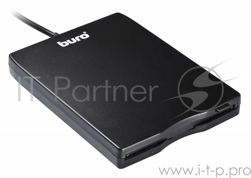 Дисковод USB 3.5 Buro BUM-USB FDD 1.44Mb внешний черный