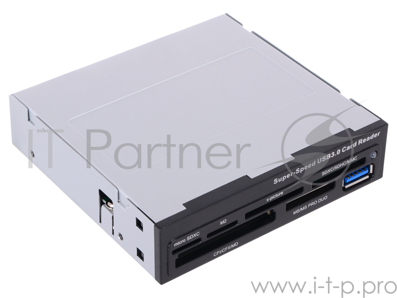 Картридер <All-in-1> USB 3.0 internal 3.5