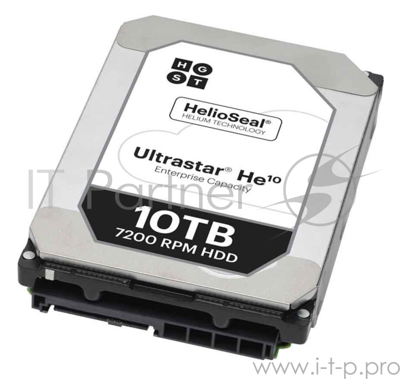 Жесткий диск HGST SAS 3.0 10Tb 0F27354 HUH721010AL5204 Ultrastar HE10 (7200rpm) 256Mb 3.5