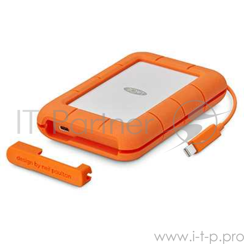 Накопитель на жестком магнитном диске LaCie Внешний жесткий диск LaCie STFS5000800 5TB Rugged Thunderbolt & USB C w integrated cable