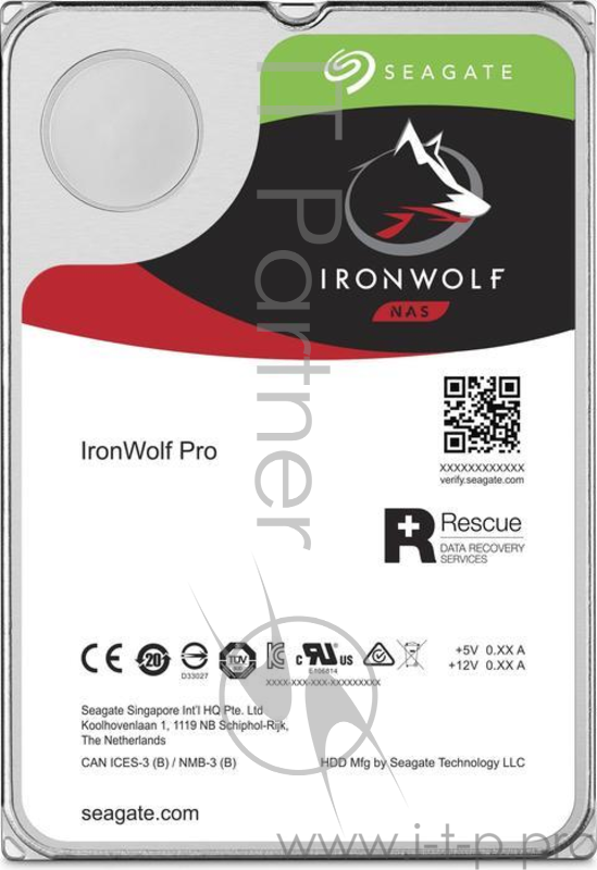 Жесткий диск Seagate Original SATA-III 6Tb ST6000NE0021 NAS Ironwolf Pro (7200rpm) 256Mb 3.5