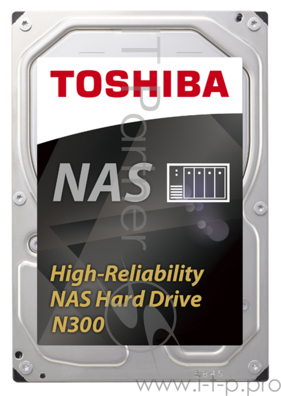 Жесткий диск Toshiba SATA-III 6Tb HDWN160EZSTA NAS N300 (7200rpm) 128Mb 3.5