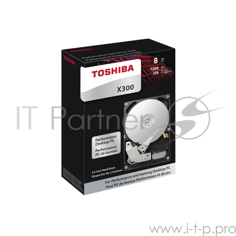 Жесткий диск Toshiba SATA-III 10Tb HDWG11AUZSVA NAS N300 (7200rpm) 256Mb 3.5