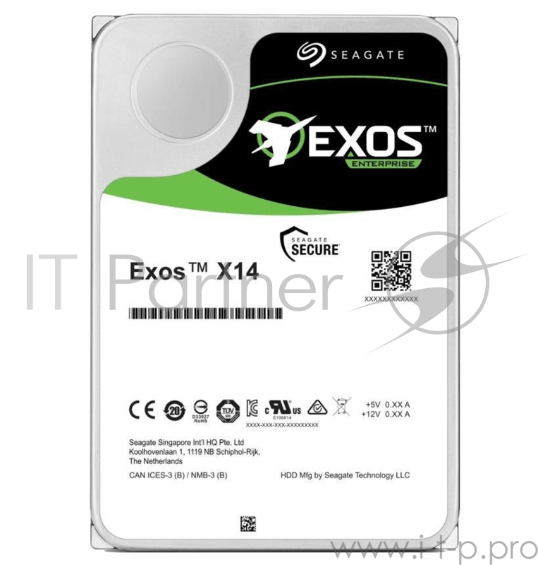 Жесткий диск SATA 12TB 7200RPM 6GB/S ST12000NM0008 SEAGATE