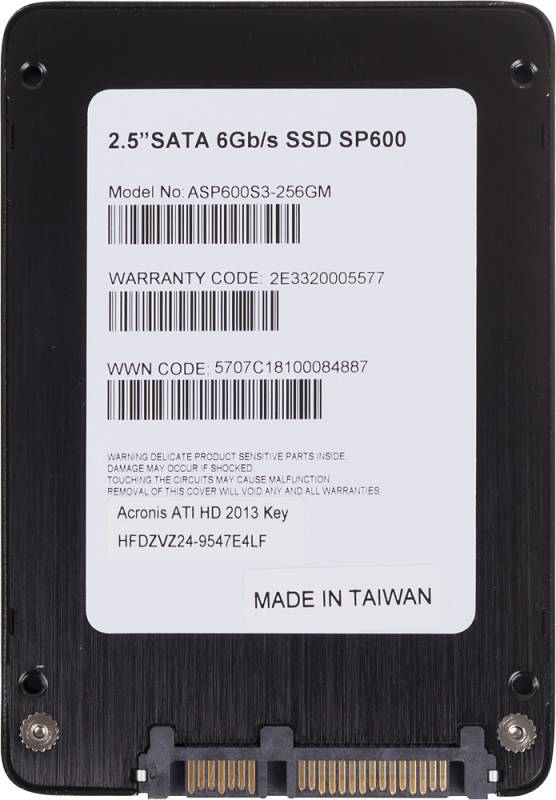 Твердотельный диск 256GB ADATA Premier SP600, 2.5