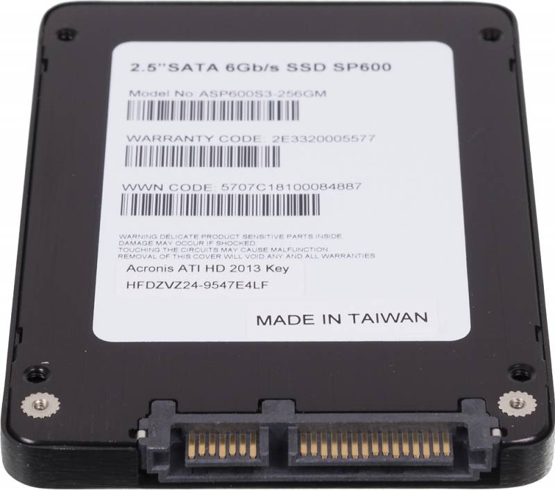 Твердотельный диск 256GB ADATA Premier SP600, 2.5