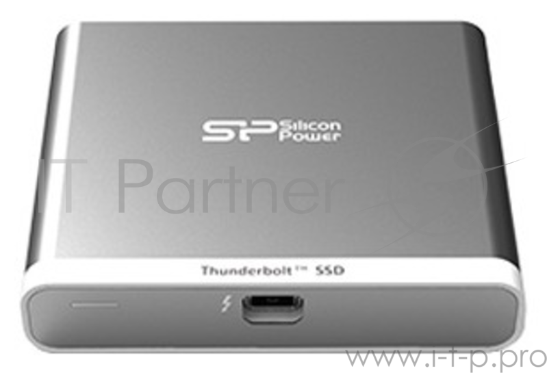 Накопитель SSD Silicon Power Thunderbolt 120Gb SP120GBTSDT11013 T11 w340Mb/s r380Mb/s внешний