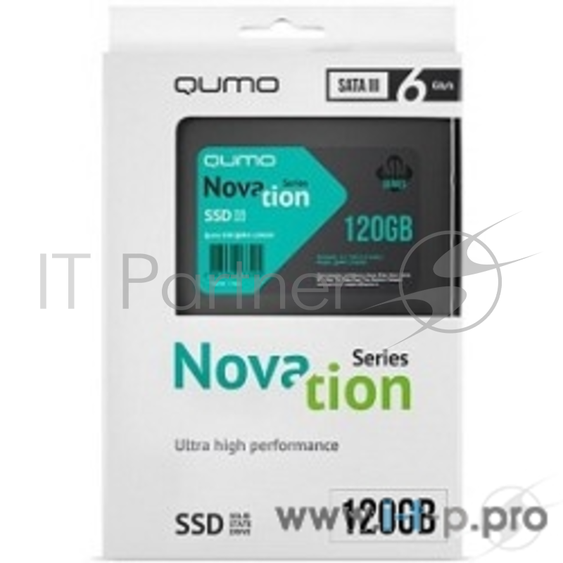 накопитель QUMO SSD 120GB QM Novation QMM-120GSN {SATA3.0, 7mm} OEM
