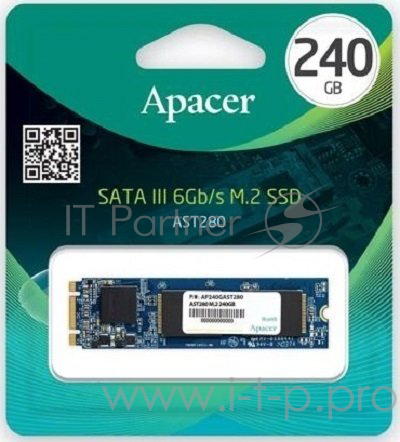 Накопитель M.2 SSD Apacer AST280 SATA-III 240GB <AP240GAST280-1>