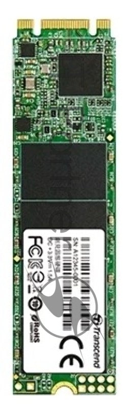 Жесткий диск SSD M.2 Transcend 240Gb MTS820 (SATA3, up to 560/340MBs, 85000 IOPs, 3D TLC, 22х80мм) <TS240GMTS820S>