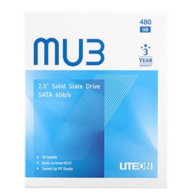 Накопитель SSD Plextor SATA III 480Gb PH6-CE480-L06 LiteOn MU 3 2.5