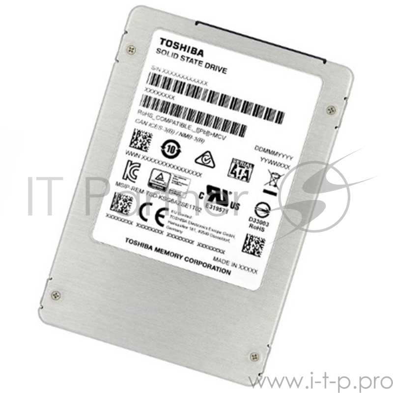 Твердотельный накопитель SSD TOSHIBA (2.5in, 7MM, 1024GB, SATA 6 Gb/s, TLC (BiCS Flash))