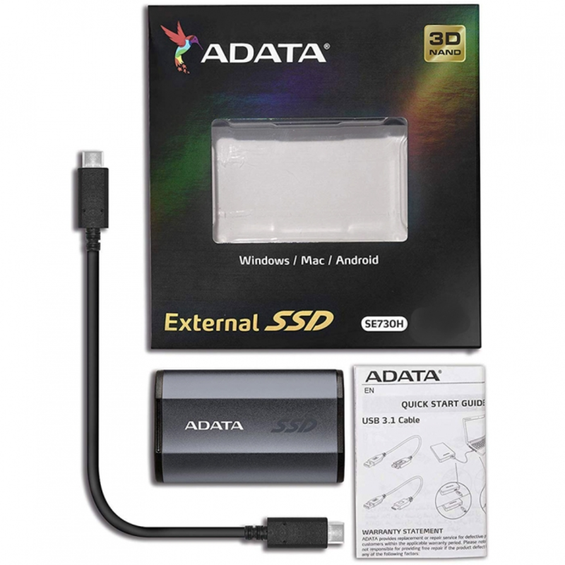 Твердотельный накопитель ASE730H-256GU31-CTI