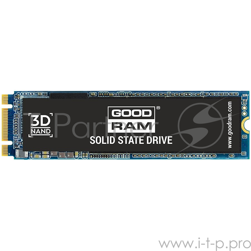 SSD M.2 Goodram 256GB PX400 <SSDPR-PX400-256-80> (PCI-E 3.0 x2, up to 1550/850MBs, 170000IOPs, 3D TLC, PS5008-E8, 22x80mm)