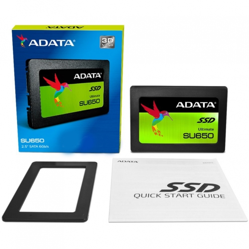 Накопитель SSD A-Data SATA III 960Gb ASU650SS-960GT-R Ultimate SU650 2.5