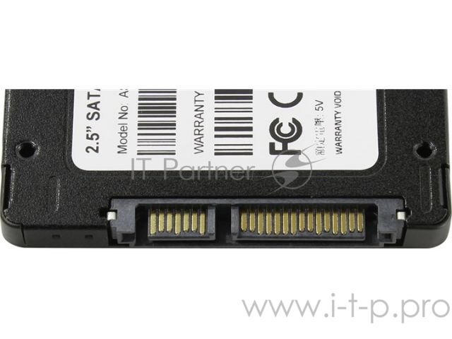 SSD накопитель 240GB ADATA SU630SS Client SSD ASU630SS-240GQ-R SATA 6Gb/s, 520/450, IOPS 30/65K, MTBF 1.5M, 3D QLC, 50TBW, RTL