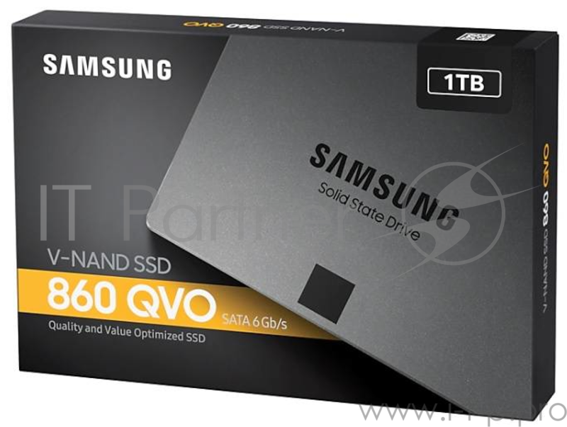 Накопитель SSD Samsung SATA III 1Tb MZ-76Q1T0BW 860 QVO 2.5
