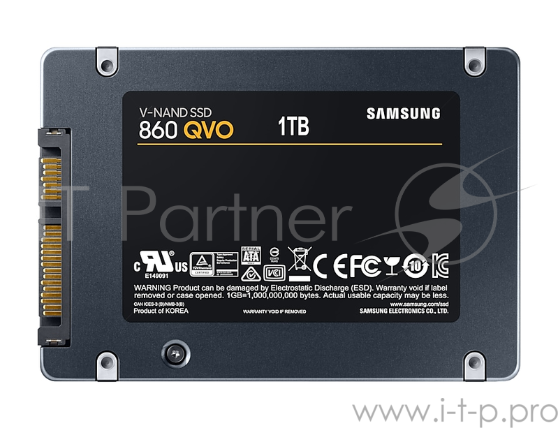 Накопитель SSD Samsung SATA III 1Tb MZ-76Q1T0BW 860 QVO 2.5