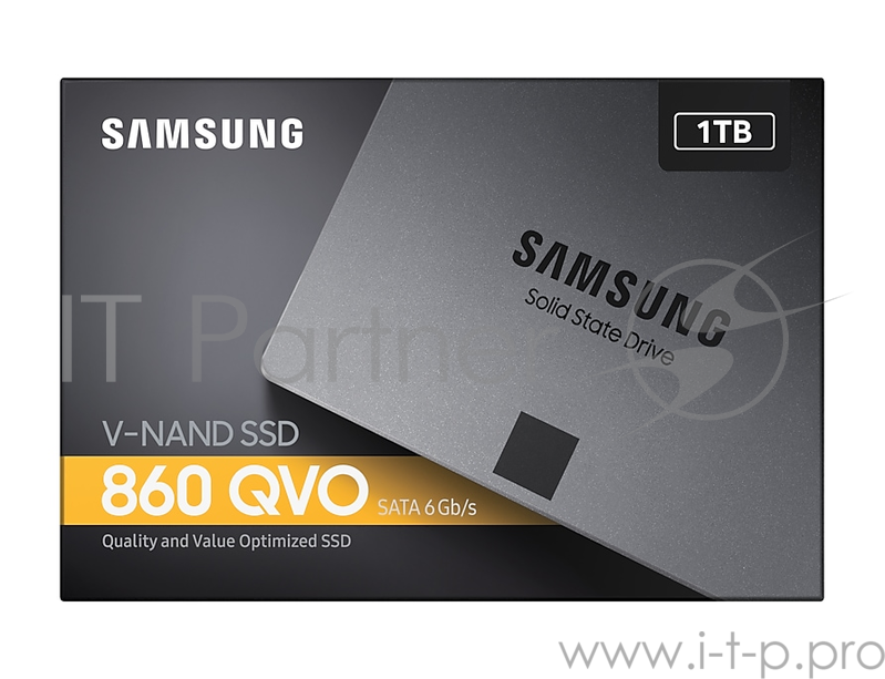 Накопитель SSD Samsung SATA III 1Tb MZ-76Q1T0BW 860 QVO 2.5