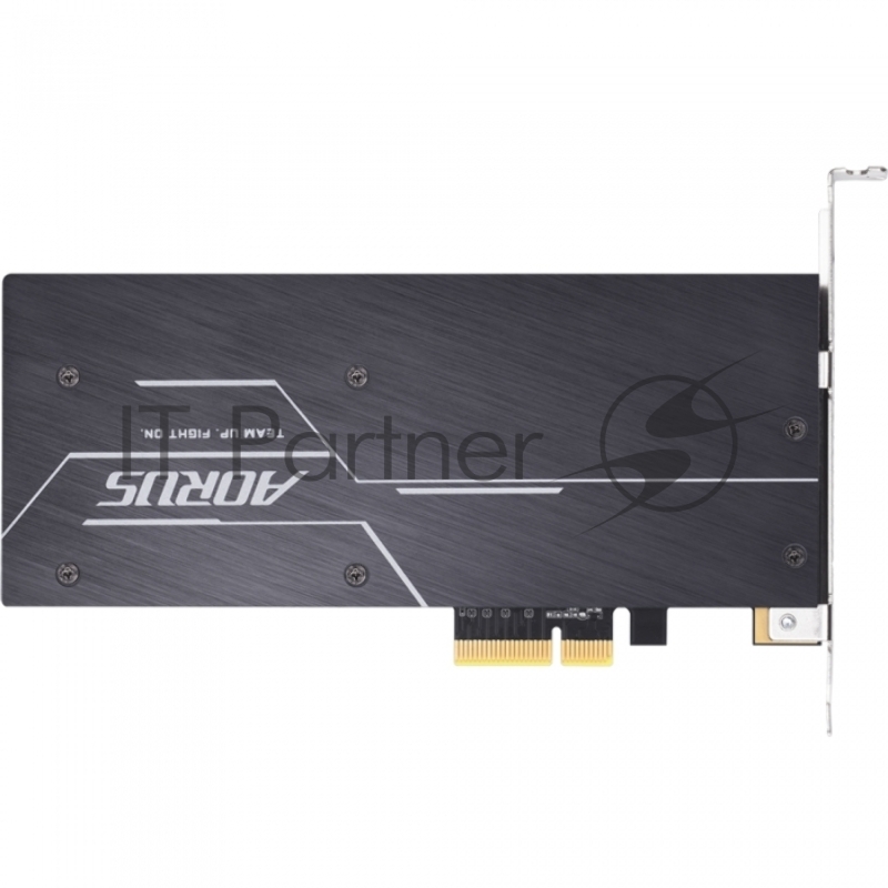AIC 512GB Gigabyte AORUS RGB Client SSD GP-ASACNE2512GTTDR PCIe Gen3x4 with NVMe, 3480/2100, IOPS 360/510K, MTBF 1.8M, 3D TLC, 512MB, 800TBW, RTL