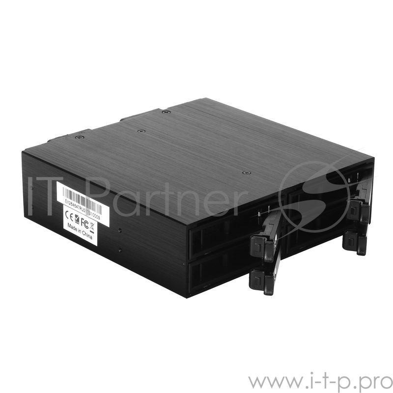 Корзина для HDD Exegate HS425-01 (универсальная, на 4*2,5 SATA/SAS HDD, занимает 1*5,25 отсек)