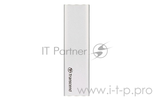 Комплект с корпусом для установки SSD Transcend TS-CM80S, M.2, USB 3.1, Enclosure Kit, Серебристый