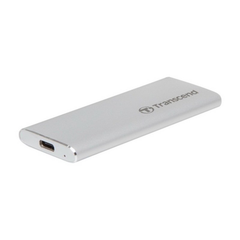 Комплект с корпусом для установки SSD Transcend TS-CM42S, M.2, USB 3.1, Enclosure Kit, Серебристый