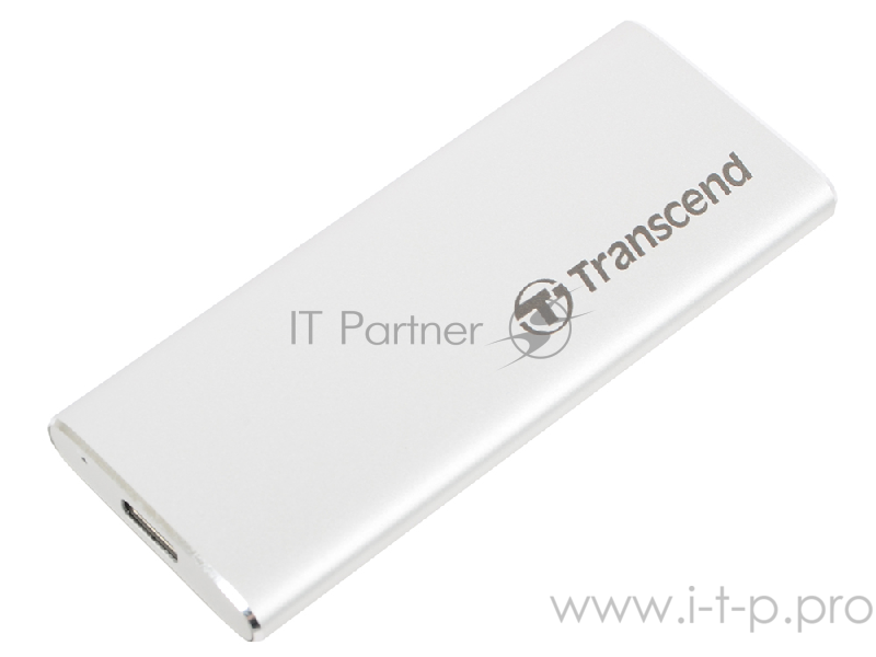 Комплект с корпусом для установки SSD Transcend TS-CM42S, M.2, USB 3.1, Enclosure Kit, Серебристый