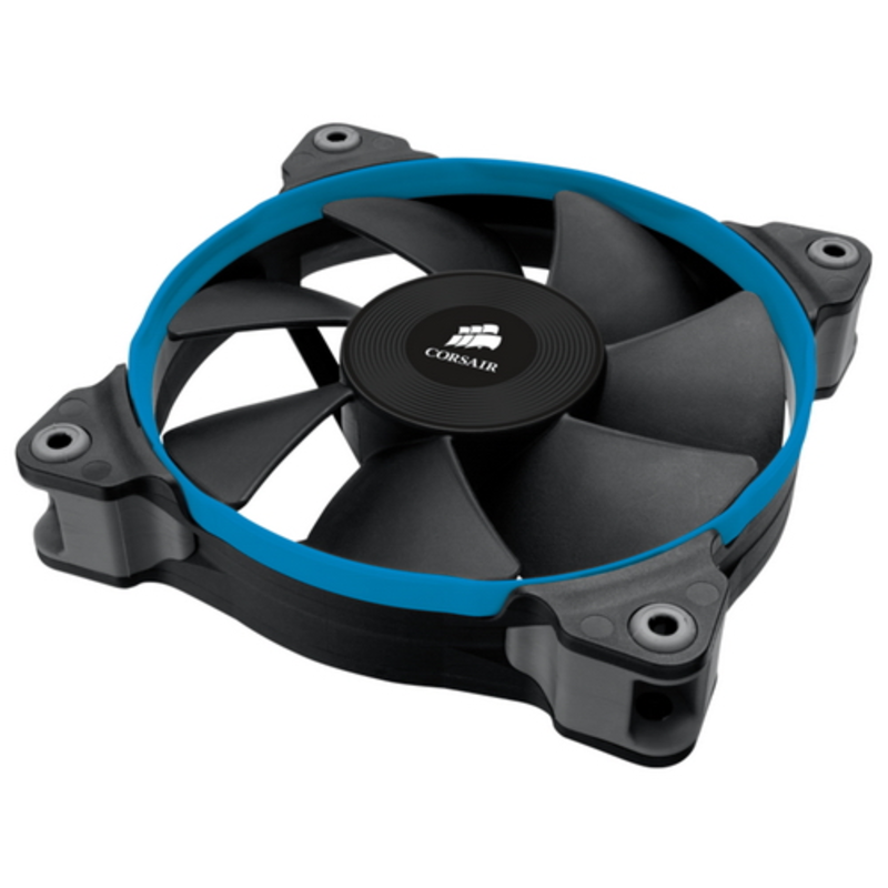 Куллер CO-9050012-WW (Twin Pack) Air Series SP120 Quiet Edition High Static Pressure 120mm Fan, black with blue, red, white rings RTL {4}