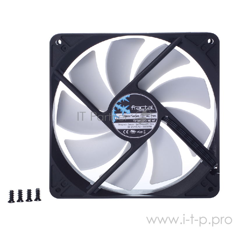 Вентилятор Silent Series R3 140 mm FD-FAN-SSR3-140-WT