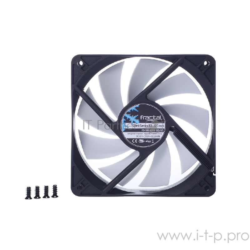 Вентилятор Silent Series R3 120 mm FD-FAN-SSR3-120-WT