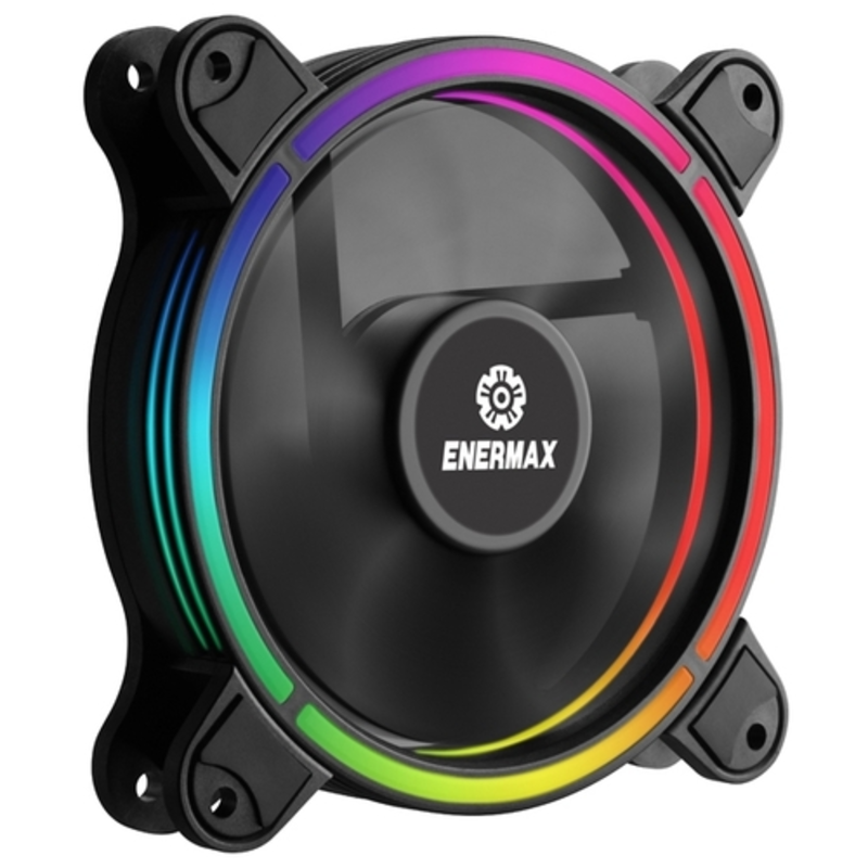 Система охлаждения для корпуса UCTBRGB12-BP3 FAN 120mm, комплект из 3 шт, RGB, 500-1500rpm, 13.71-47,53CFM, 14-22dBA, RTL