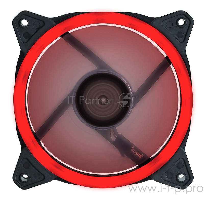 Вентилятор Raidmax RF-S120LSR RED LED 120x120x25мм (84шт./кор, пит. от мат.платы и БП, 1200об/мин) (RF-S120LSR) Retail