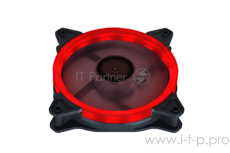 Вентилятор Raidmax RF-S120LSR RED LED 120x120x25мм (84шт./кор, пит. от мат.платы и БП, 1200об/мин) (RF-S120LSR) Retail