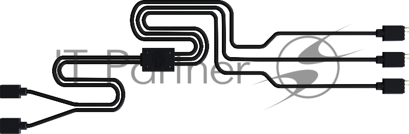кабель питания вентилятора Cooler Master Addressable RGB 1-to-3 Splitter Cable