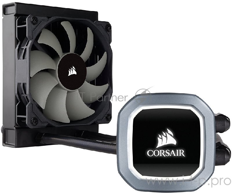 Жидкое охлаждение Hydro Series™ H60 CW-9060036-WW 120mm Liquid CPU Cooler, RTL {12}