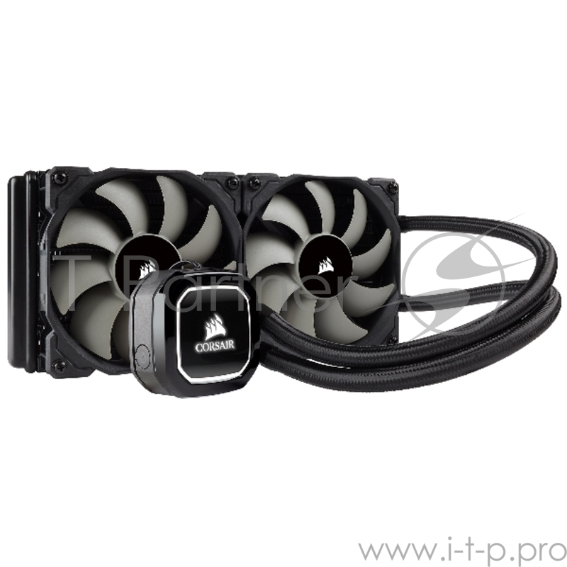 Жидкое охлаждение Hydro Series H100x CW-9060040-WW High Performance Liquid CPU Cooler 240mm , RTL {6}