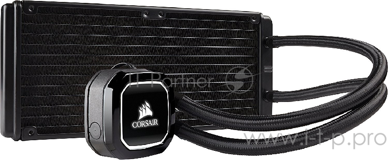 Жидкое охлаждение Hydro Series H100x CW-9060040-WW High Performance Liquid CPU Cooler 240mm , RTL {6}