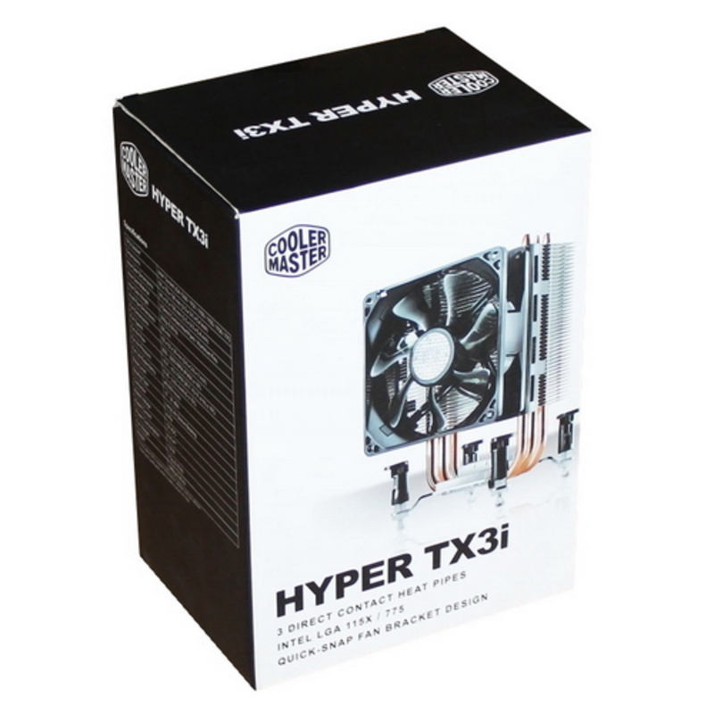 Кулер Cooler Master Hyper TX3 EVO, 90mm 800-2200RPM,