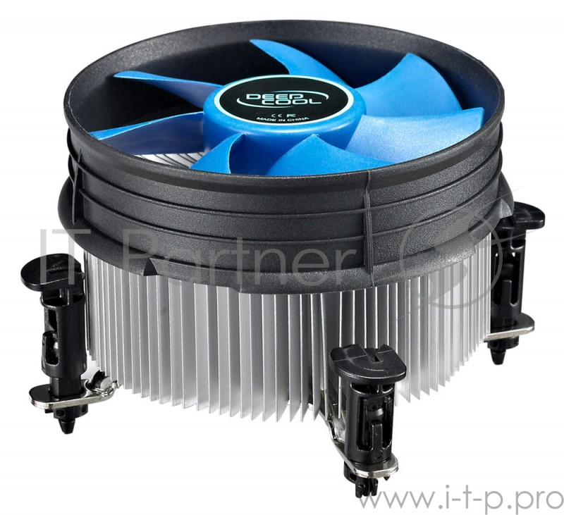 Вентилятор Cooler Deepcool THETA 16 PWM {Soc-1150/1155/1156, 4pin, 18-26dB, Al+Cu, 95W, 401g, клипсы}