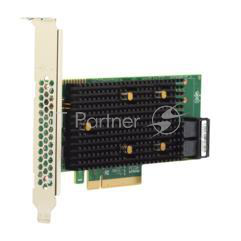 Контроллер MegaRAID 9440-8i SGL (05-50008-02), PCIe 3.1 x8 LP, SAS/SATA/NVMe, RAID 0,1,5,6,10,50,60, 8port(2 * int SFF8643), 3408 IOC