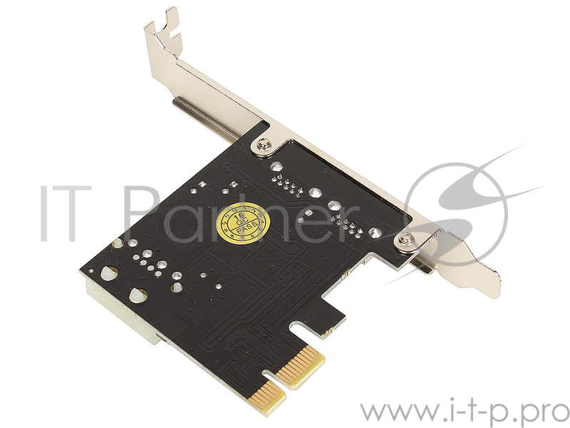 Контроллер Orient NC-3U2PE (PCI-E, 2 Port USB 3.0, доп разъём питания, NEC UPD720200) Ret