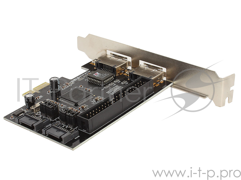 Контроллер PCI-E, SATA2 2port + eSata 2port+IDE, RAID,JMB363(PCIE005) Espada