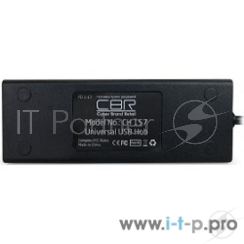 Контроллер CBR CH 157 USB 3.0 концентратор, 4 порта. Поддержка Plug&Play. Длина провода 50+-3см. LED-подсветка.