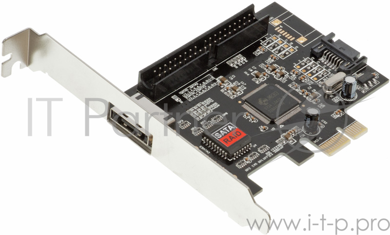 Контроллер PCI-E JMB363 RAID 2xSATA 1xIDE JMB363