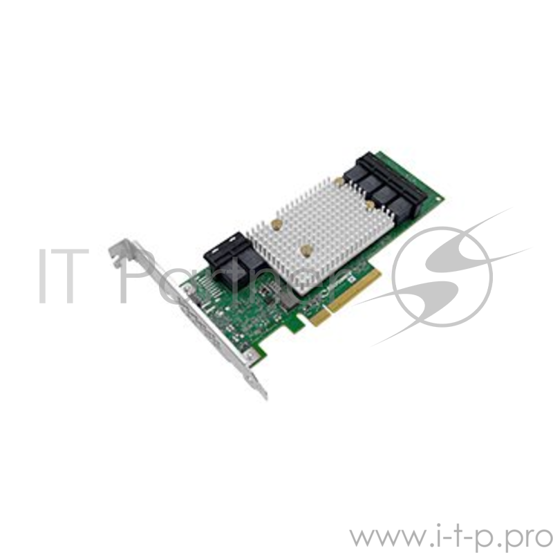 Контроллер жестких дисков Microsemi Adaptec HBA 1100-24i Single,24 internal ports,PCIe Gen3,x8,,,,FlexConfig,