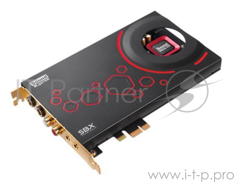 Звуковая карта Creative PCI-E Sound Blaster ZXR (Sound Core3D) 5.1 Ret