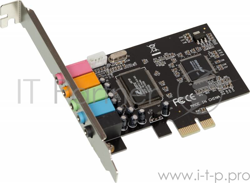 Звуковая карта PCI-E ASIA PCIE 8738 6C, 5.1, oem