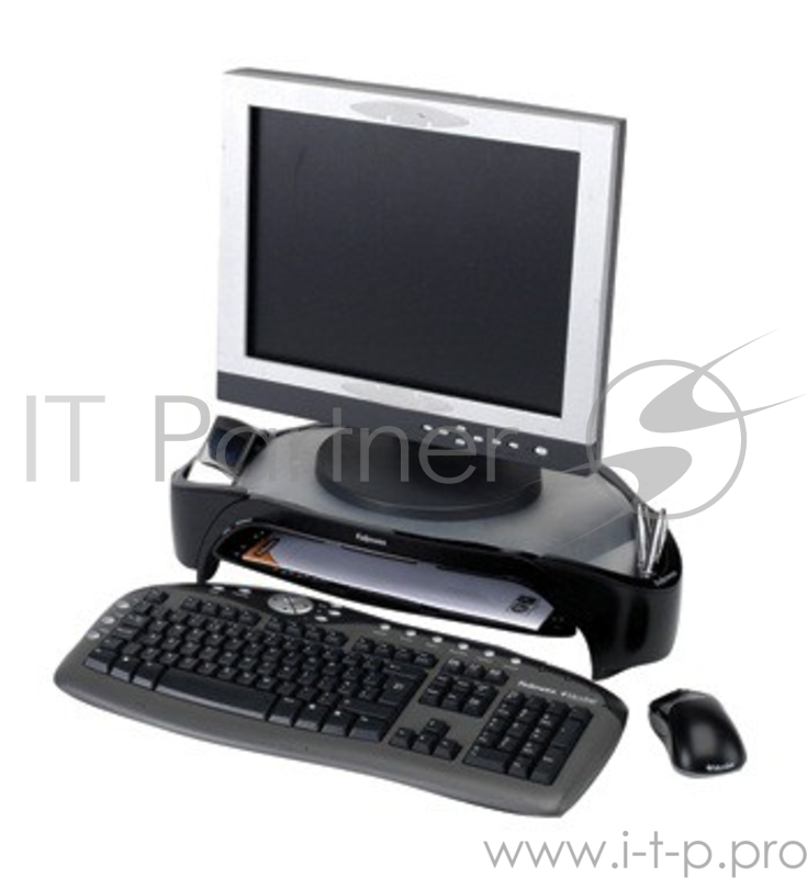Подставка под монитор Fellowes CRC80208 черный/серый